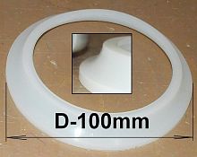 Прокладка фланца водонагревателя силикон D-100mm D-70mm Wth216un с доставкой