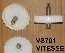 Шестерня мясорубки Vitesse D 82mm зуб косой-46шт с метал-штоком 6-граней Vs701 с доставкой