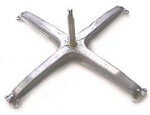 Крестовина бараб вал D-17mm латунь 21x14.5 + крепеж Cod023 с доставкой