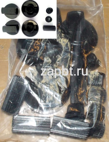 Ручки универсальные для плиты черные комплект 4шт Wl1034 Москва